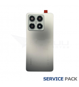 Tapa Trasera Xiaomi 14T 5G 2406APNFAG Gris 5600080N12A00 Service Pack