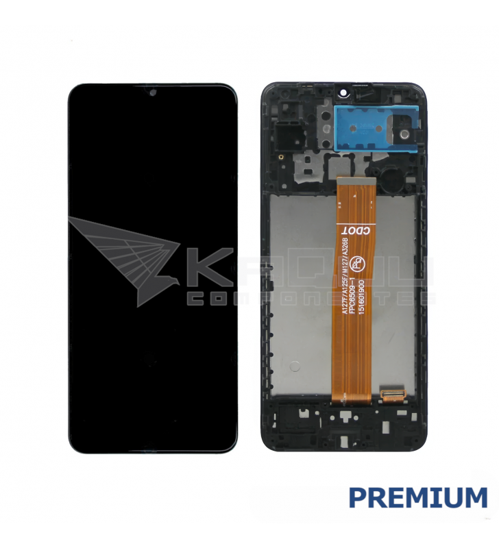 Pantalla Lcd para Samsung Galaxy A12 Nacho 2021 A127F, A12s Marco Negro Premium