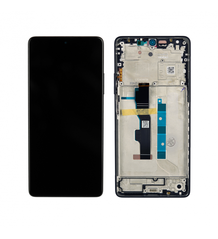 Pantalla Lcd Xiaomi Redmi Note 13 5G 2312DRAABG Marco Negro 5600020N1700 Service Pack