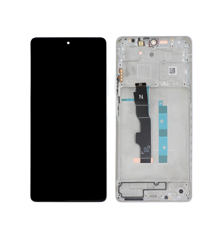 Pantalla Lcd Xiaomi Redmi Note 13 5G 2312DRAABG Marco Blanco 5600040N1700 Service Pack
