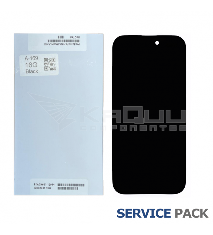 Pantalla Lcd iPhone 16 A3287 Negro Service Pack