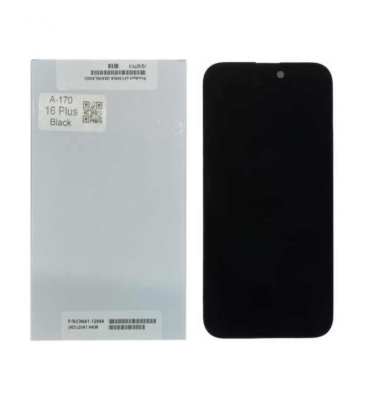 Pantalla Lcd iPhone 16 Plus A3290 Negro Service Pack