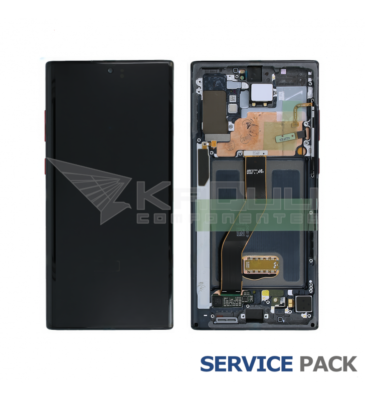 Pantalla Lcd Samsung Galaxy Note 10 Plus N975 Marco Negro Versión Star Wars GH82-21620A Service Pack