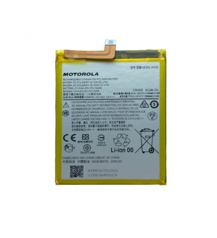 Batería MG50 5000mAh Motorola Moto G9 Plus XT2087 SB18C80753 Service Pack