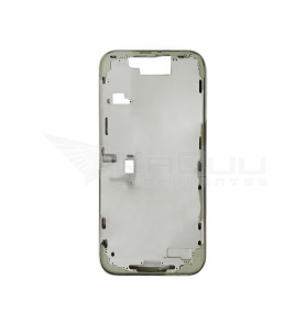 Chasis Marco Intermedio para iPhone 16 Pro Max A3296 Blanco