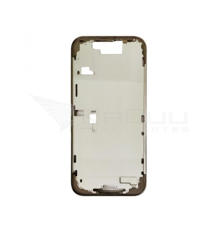 Chasis Marco Intermedio para iPhone 16 Pro Max A3296 Dorado