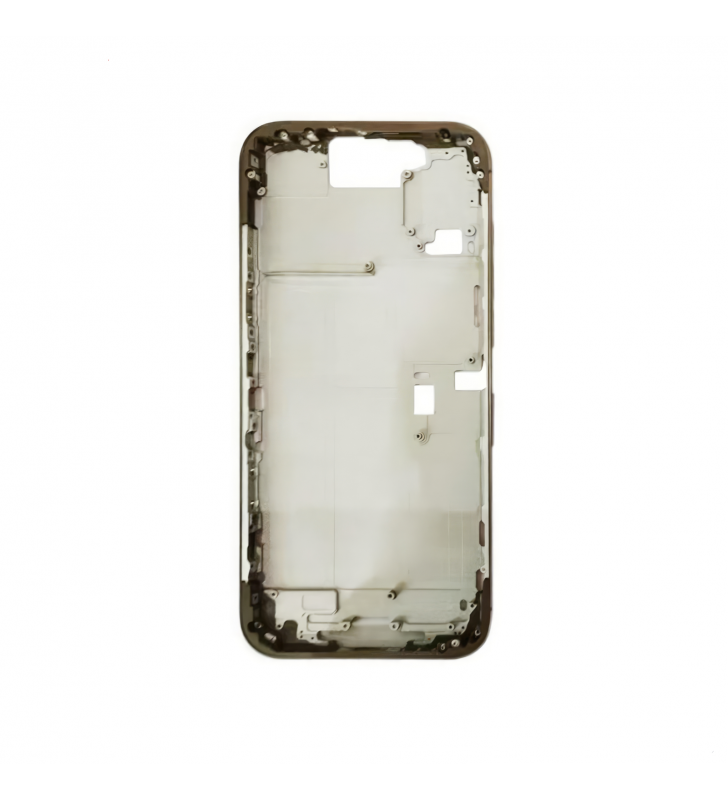 Chasis Marco Intermedio para iPhone 16 Pro Max A3296 Dorado