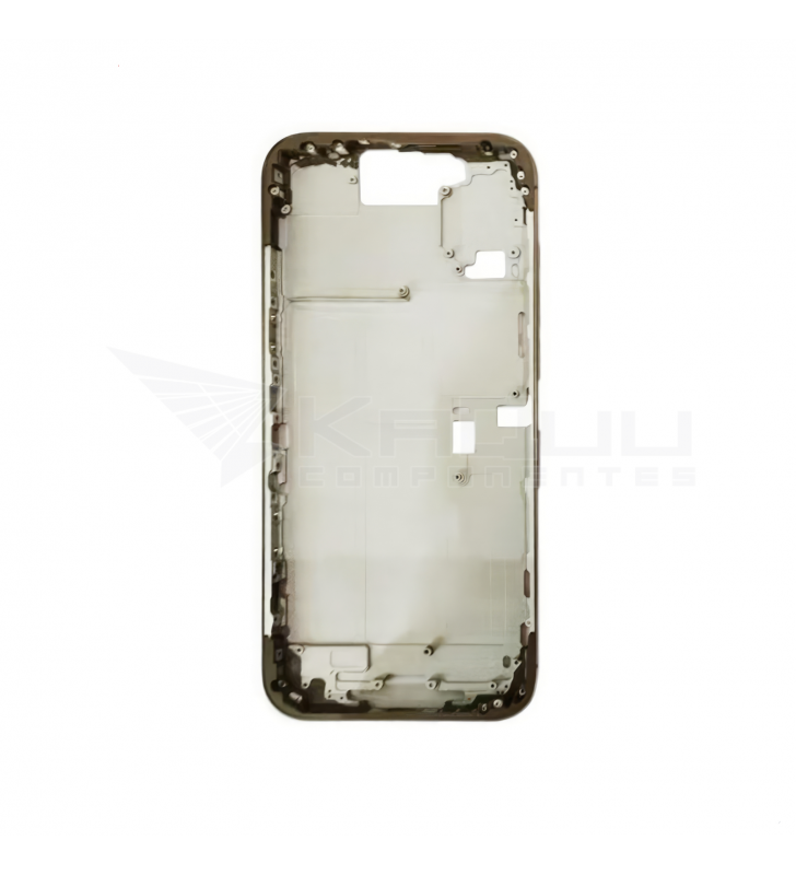 Chasis Marco Intermedio para iPhone 16 Pro Max A3296 Dorado