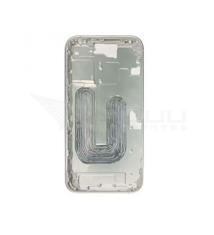 Chasis Marco Intermedio para iPhone 16 A3287 Blanco