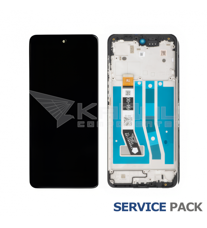 Pantalla Lcd Motorola Moto G55 XT2435 Marco Negro 5D68C28432 5D68C29457 Service Pack