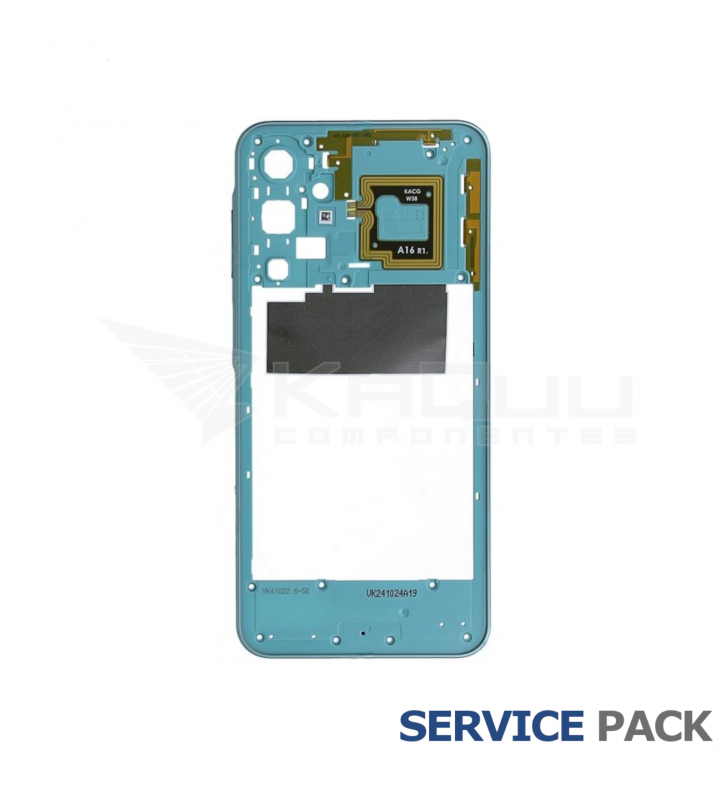 Chasis Marco Intermedio Samsung Galaxy A16 5G A166B Verde GH98-49821D Service Pack