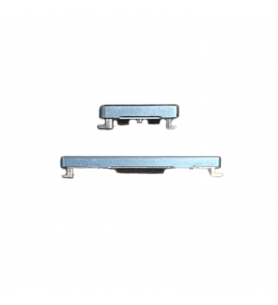 Set Botón Power Encendido Volumen para Xiaomi Mi 11 5G M2011K2C M2011K2G Azul
