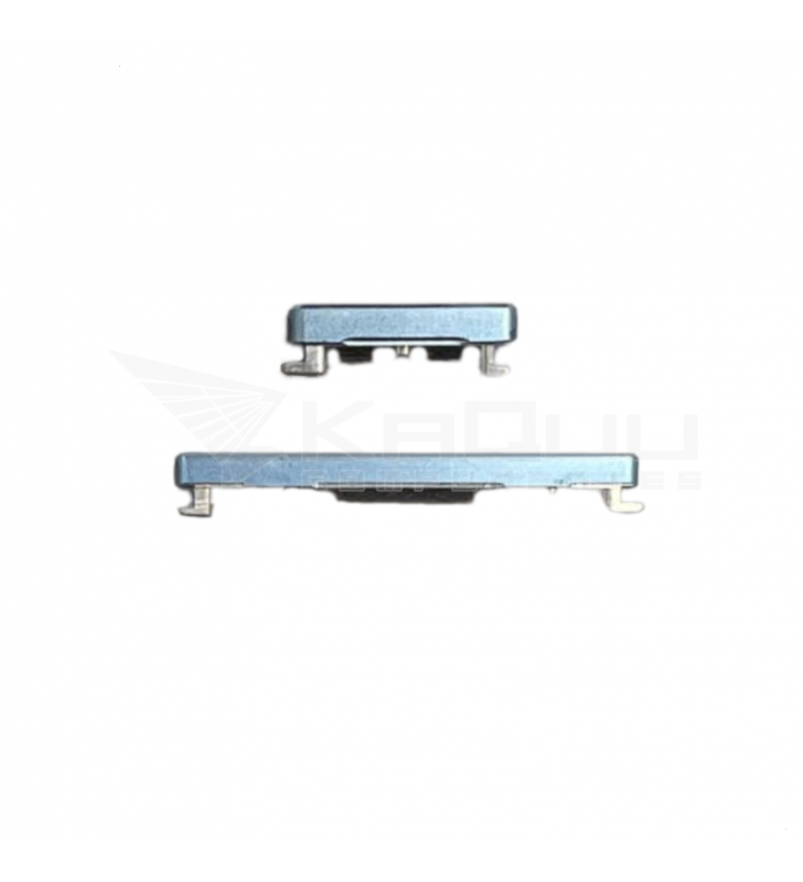 Set Botón Power Encendido Volumen para Xiaomi Mi 11 5G M2011K2C M2011K2G Azul