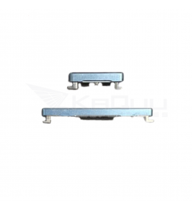 Set Botón Power Encendido Volumen para Xiaomi Mi 11 5G M2011K2C M2011K2G Azul