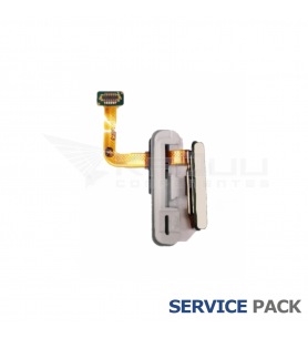 Flex Botón Home / Lector Huella Samsung Galaxy Z Flip4 F721B GH98-47881A Service Pack Dorado