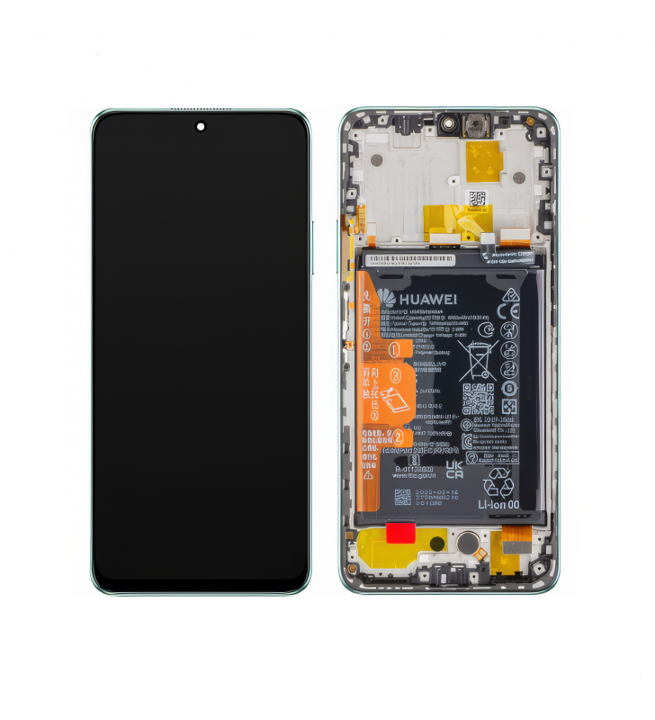 Pantalla Lcd Huawei Nova Y90 CTR-LX2 Marco Verde con Batería 02355ARG Service Pack