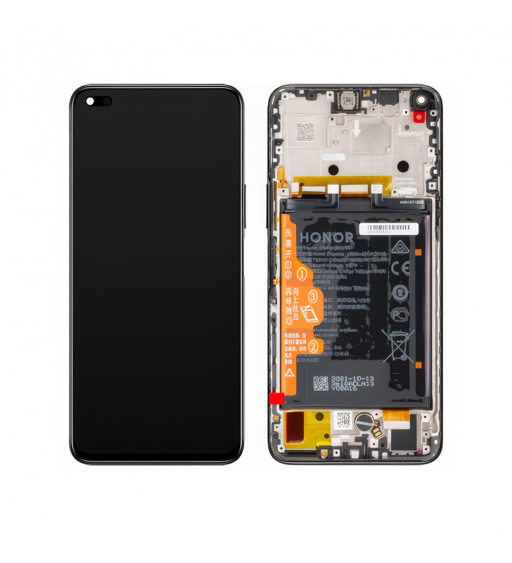 Pantalla Lcd Honor 50 Lite NTN-L22 Marco Negro con Batería 02354FMV Service Pack