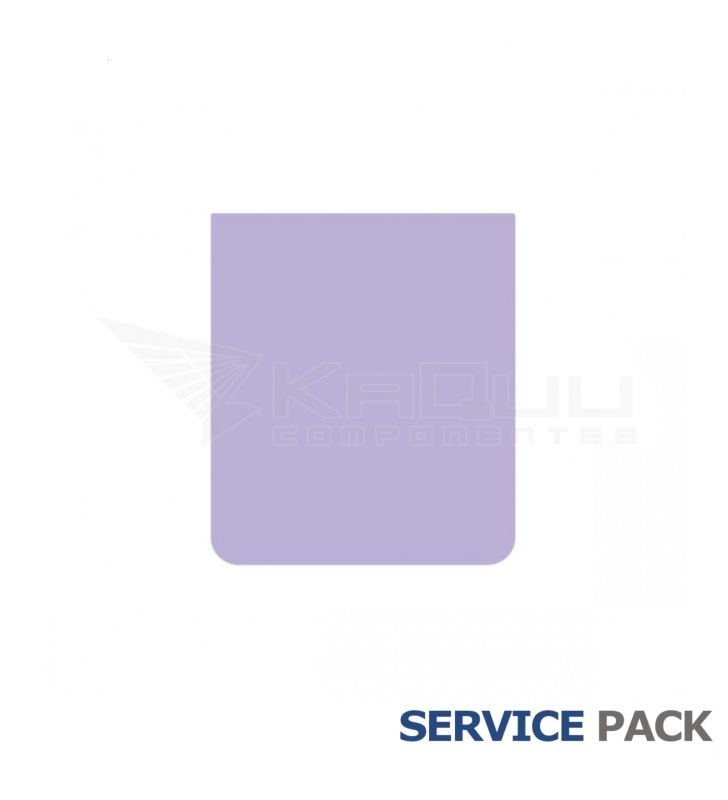 Tapa Trasera Samsung Galaxy Z Flip4 5G F721B Purpura GH82-29298B Service Pack Usado Grado A