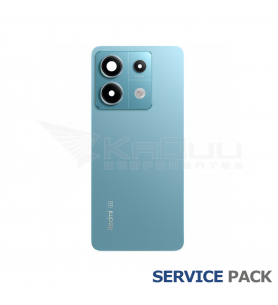 Tapa Trasera Xiaomi Redmi Note 13 Pro 5G 2312DRA50C Azul 5600100N1600 Service Pack