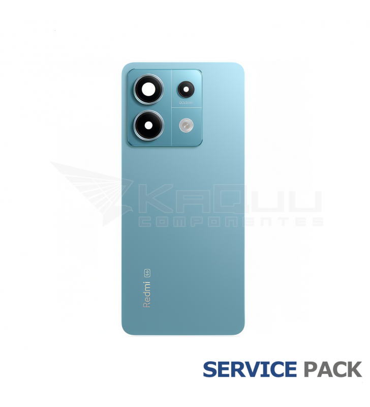 Tapa Trasera Xiaomi Redmi Note 13 Pro 5G 2312DRA50C Azul 5600100N1600 Service Pack
