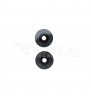 Set de 2 Cristal Cámara Lente para Realme GT6 6T RMX3853 Negro