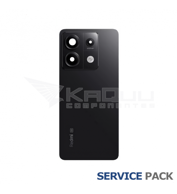 Tapa Trasera Xiaomi Redmi Note 13 Pro 5G 2312DRA50C Negro 5600090N1600 Service Pack