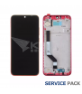 Pantalla Lcd Xiaomi Redmi Note 7 M1901F7G, Note 7 Pro M190147S Marco Rojo 5609100030C7 560910008033 Service Pack