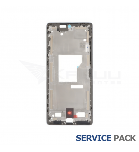 Chasis Marco Intermedio Lcd para Motorola Edge 50 Fusion PB300000IN Azul Claro Service Pack Usado Buen estado