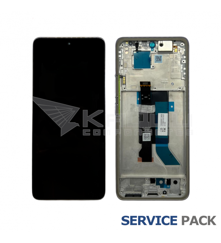 Pantalla Lcd Xiaomi Redmi Note 14 Pro 5G 24090RA29G Marco Púrpura 56002400O1600 Service Pack Versión Global