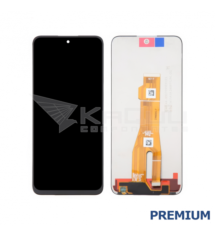 Pantalla Lcd para Honor X7C ALT-LX2 Negro Premium