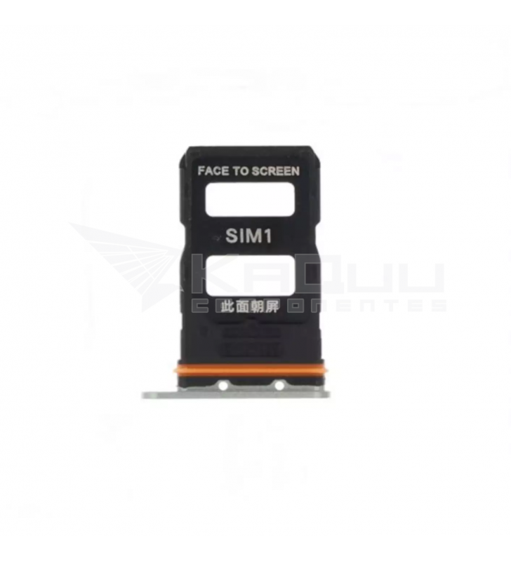 Soporte Bandeja Dual Sim para Xiaomi 13 Ultra 2304FPN6DC Verde