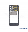 Chasis Marco Intermedio para Samsung Galaxy A16 5G A166B Negro Premium