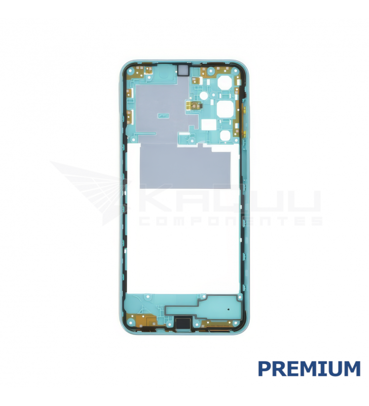 Chasis Marco Intermedio para Samsung Galaxy A16 5G A166B Verde Premium