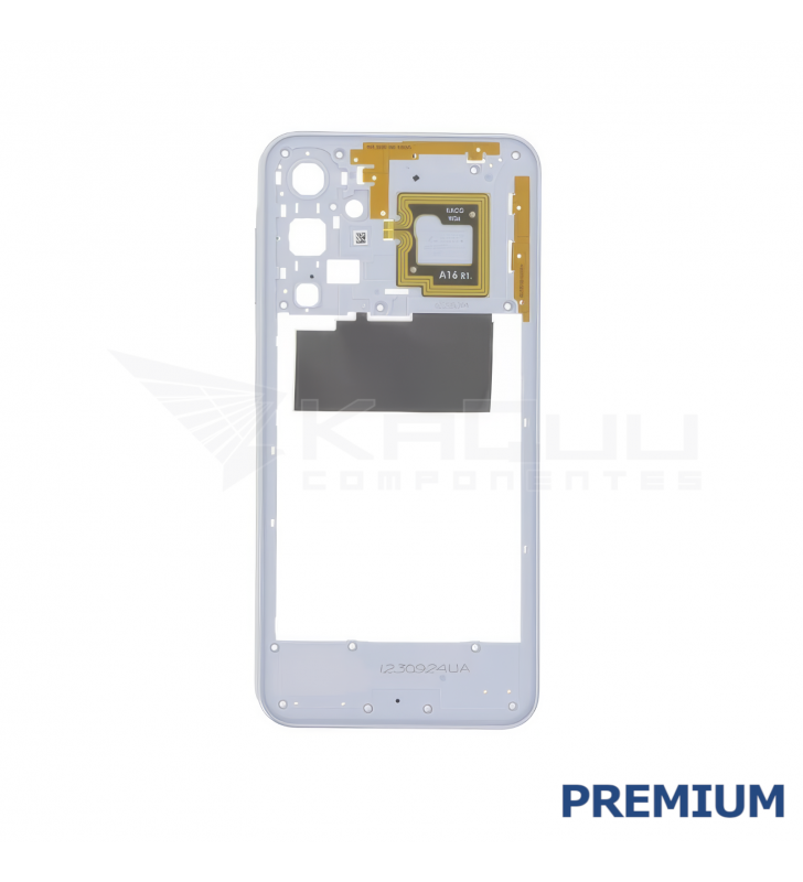 Chasis Marco Intermedio para Samsung Galaxy A16 5G A166B Blanco Premium