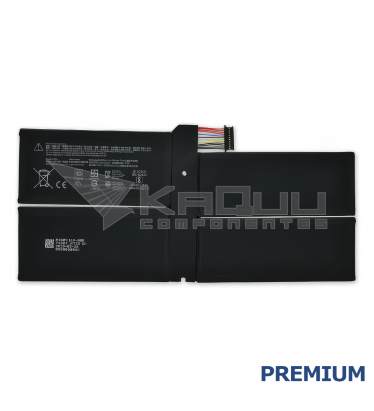 Bateria 5702mAh para Microsoft Surface Pro 7 1866 Premium