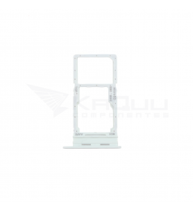 Bandeja Sim Dual para Samsung Galaxy A16 4G A165F Blanco