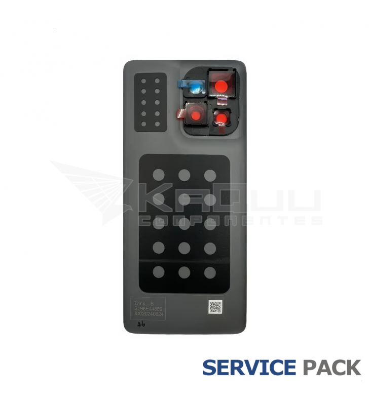 Tapa Trasera Motorola Moto Edge 50 XT2407-1 Negro 5S58C24925 Service Pack