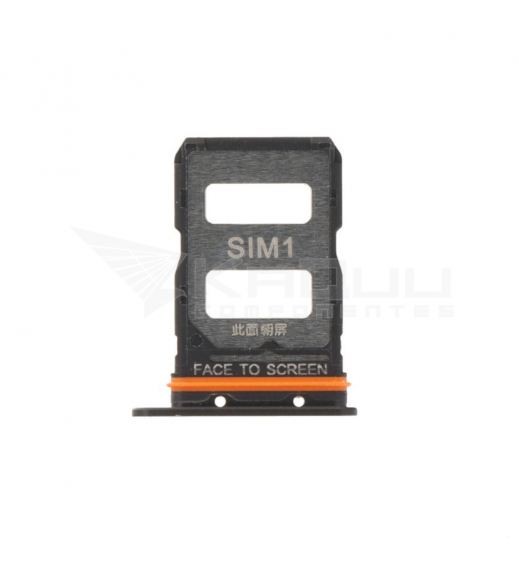 Bandeja Sim Dual para Xiaomi 14T 5G 2406APNFAG Negro