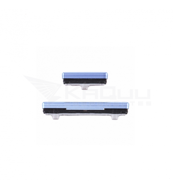 Set Botón Power Encendido Volumen para Samsung Galaxy Note 10 Plus N975F Azul