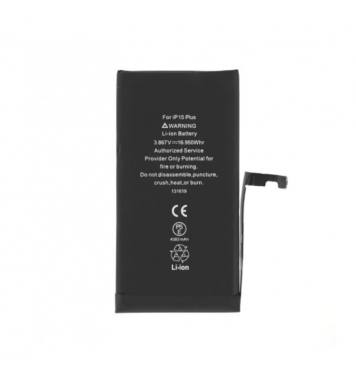 Batería 4383mAh para iPhone 15 Plus A3094 Premium