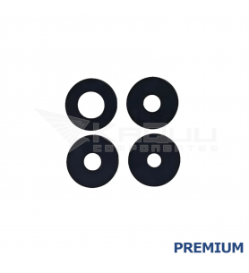 Set de 4 Cristal Cámara Lente para Xiaomi 14T 5G 2406APNFAG, 14T Pro 5G 2407FPN8EG Premium