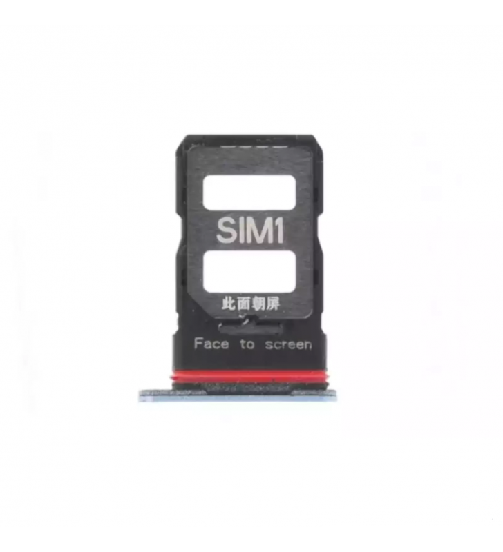 Bandeja Sim Dual para Xiaomi 13T 2306EPN60G, 13T Pro 23078PND5G Azul