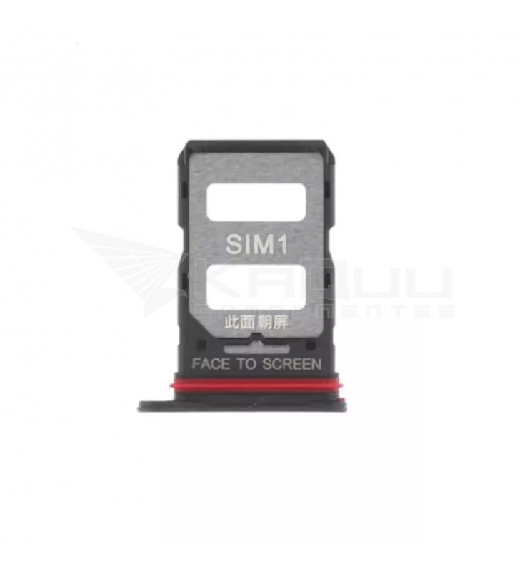 Bandeja Sim Dual para Xiaomi 13T 2306EPN60G, 13T Pro 23078PND5G Negro