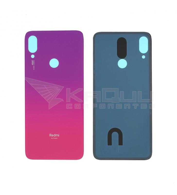 Tapa Batería Back Cover 48MP para Xiaomi Redmi Note 7 Rojo