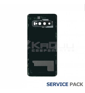 Tapa Bateria Back Cover para Galaxy S10 G973F Negro GH82-18378A Service Pack