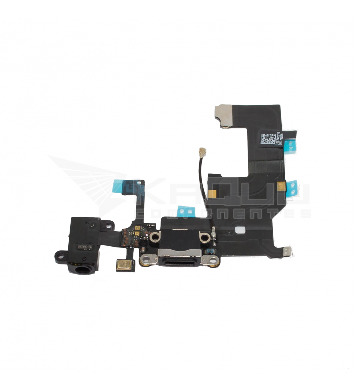 Flex Conector Carga para Iphone 5 A1428 A1429 Negro