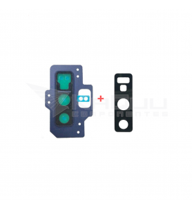 Embellecedor Cristal Cámara Lente para Samsung Galaxy Note 9 N960F Azul