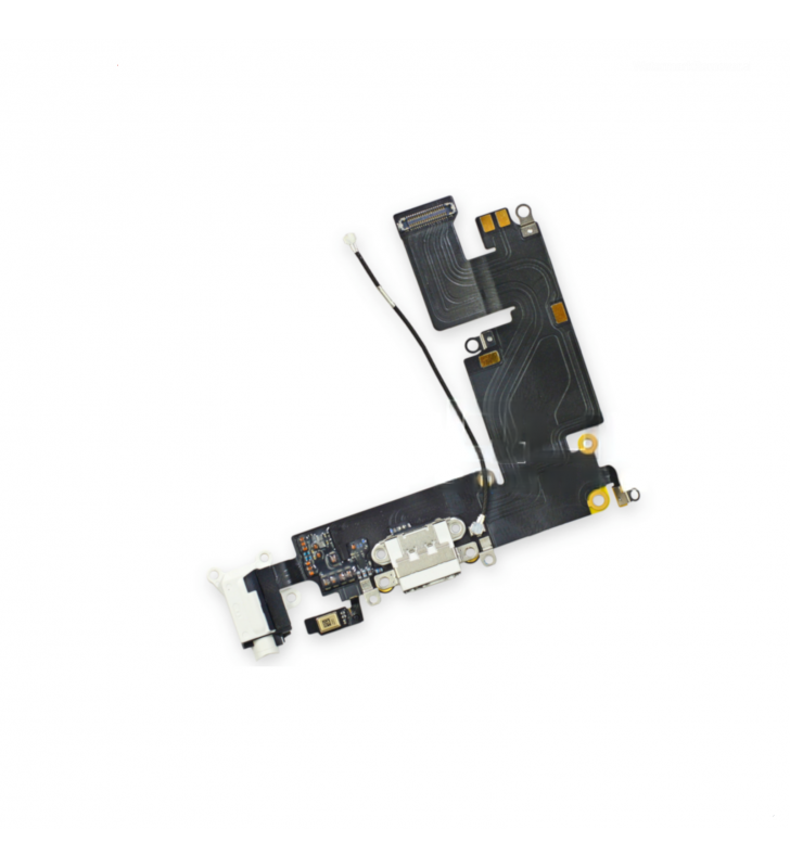 Flex Conector Carga para Iphone 6 Plus A1522 A1524 Blanco