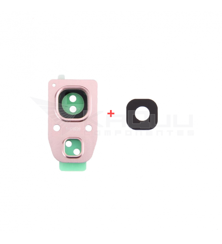 Embellecedor cristal cámara Lente para Samsung Galaxy A5 2017 A520F A320F A720F ROSA