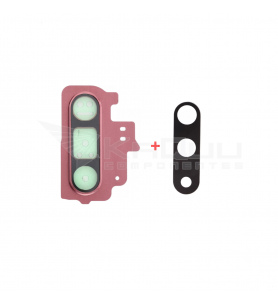 Embellecedor Cristal Cámara Lente para Galaxy Note 10 N970F Rosa